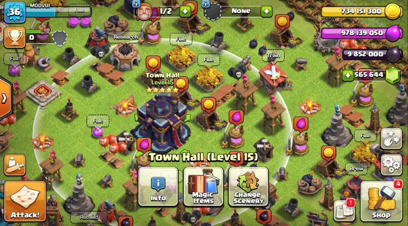 Clash Of Clans Mod Hack